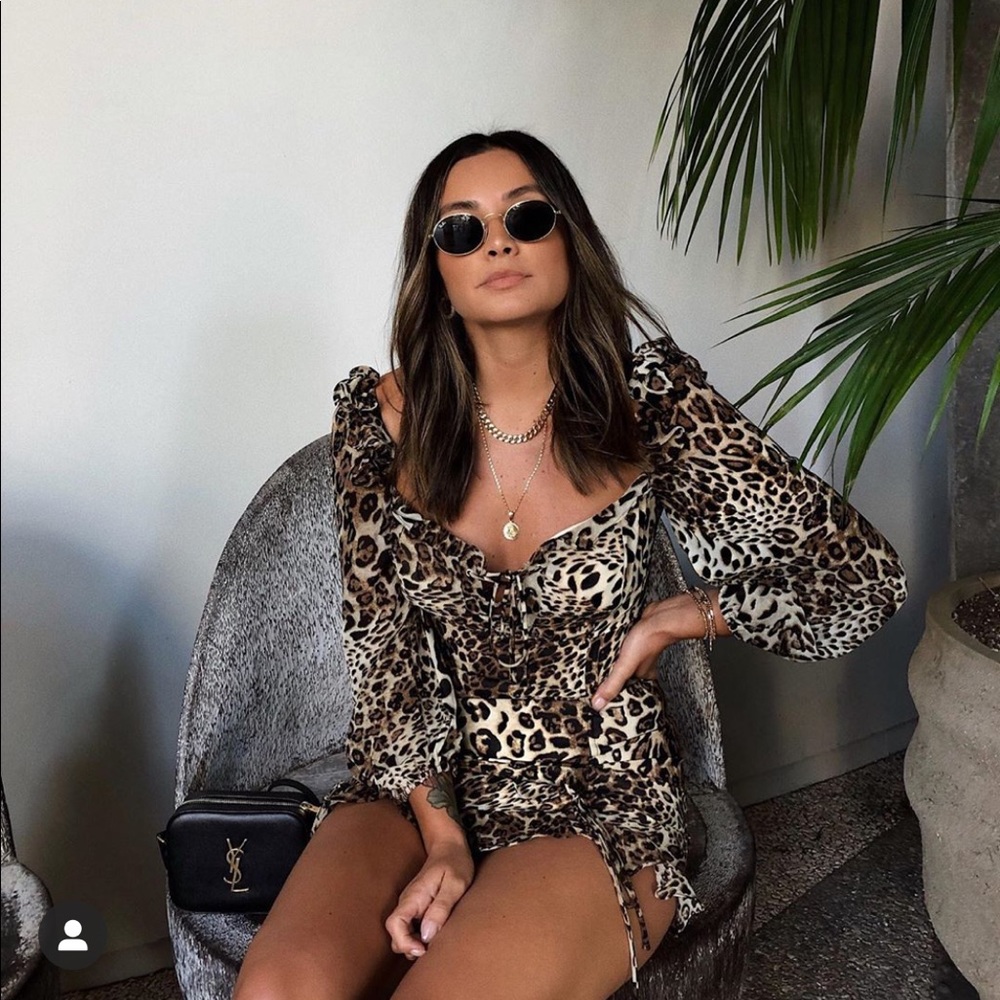 Leopard Print Dress